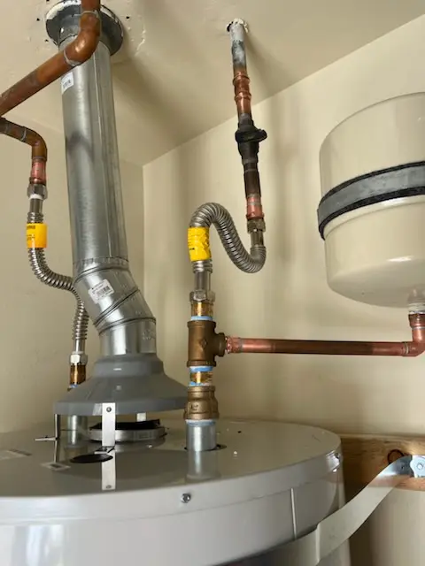 Water heater installation and plumbing repair in Delavan